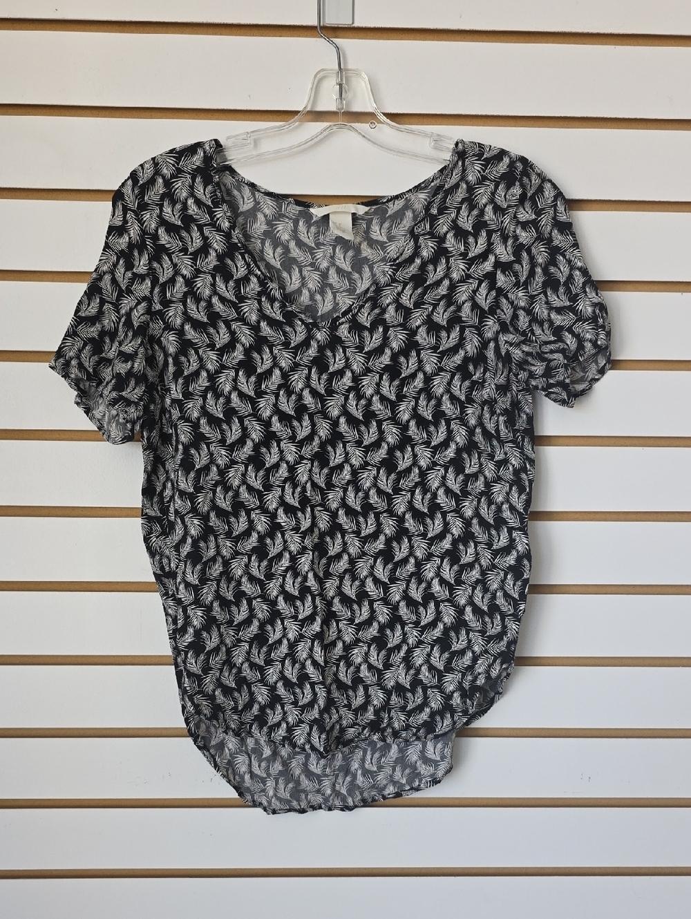 Leaf Patterened Blouse H&M 0